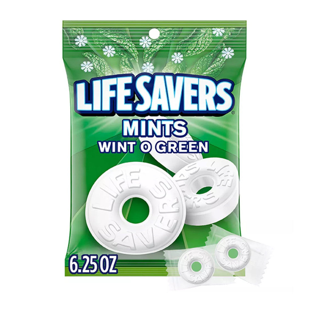 Life Savers Wint O Green Mint, 6.25 Oz